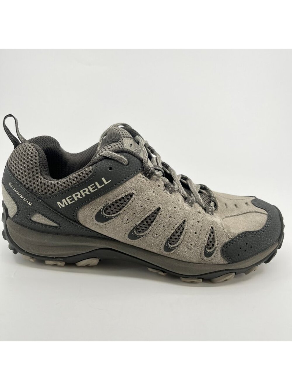 Merrell Crosslander 3 Womens Size 9 Gray Running Hiking Suede Shoes Sneakers